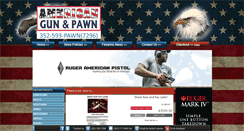 Desktop Screenshot of americangunandpawn.com